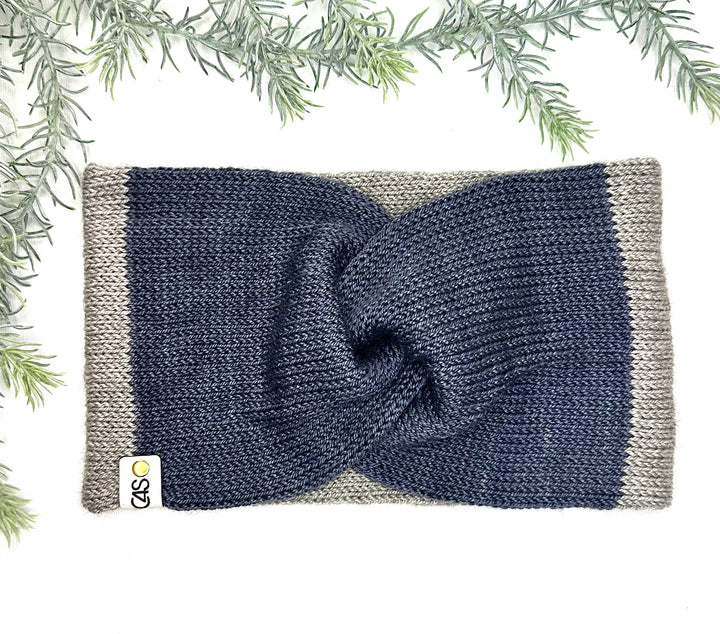 Bandeau C4S mérinos, soie et Yak Connie