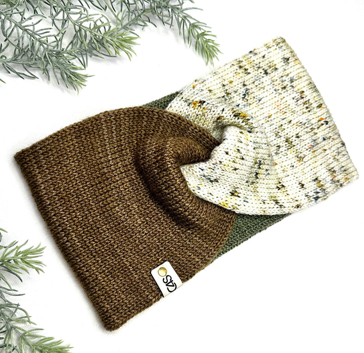 Bandeau C4S mérinos Sable Vert