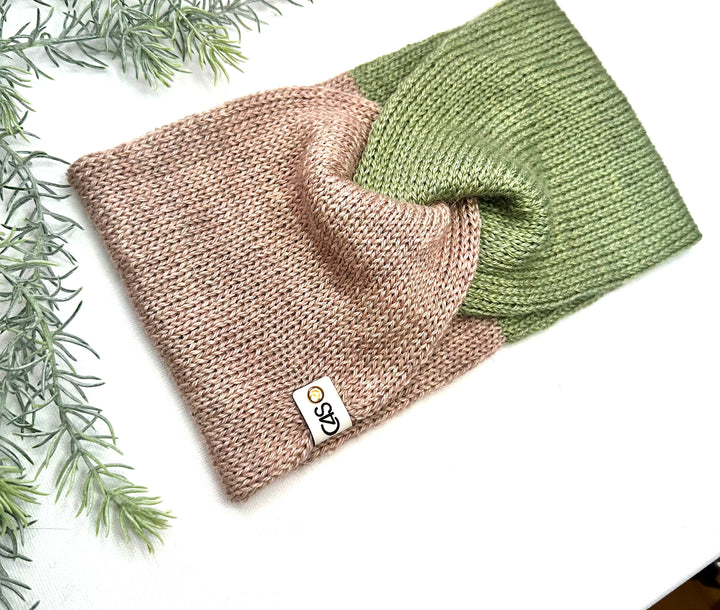 Bandeau C4S Bébé Alpaga, Soie et Cachemire Pruche