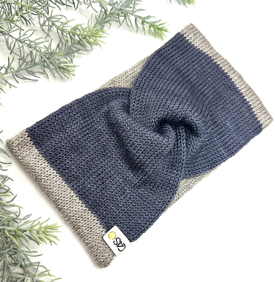 Bandeau C4S mérinos, soie et Yak Connie