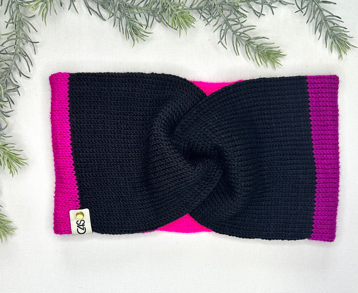 Bandeau C4S mérinos Fluonoir