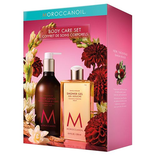 MOROCCANOIL duo lotion corps et gel douche dahlia