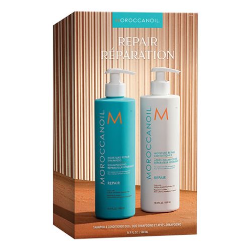 MOROCCANOIL duo réparateur hydratant shampoing/revitalisant 500 ml