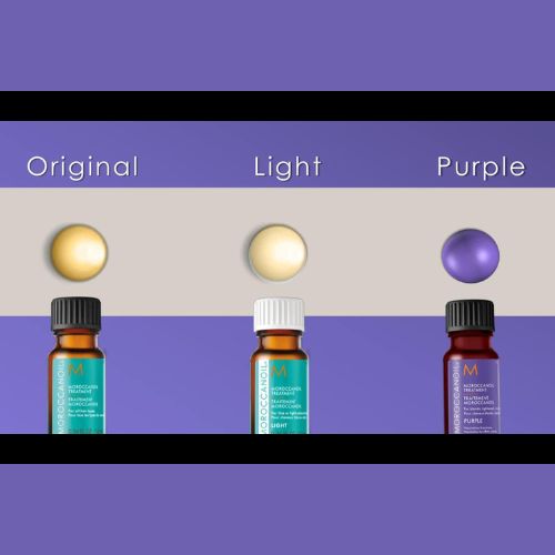 MOROCCANOIL huile traitante MAUVE format voyage