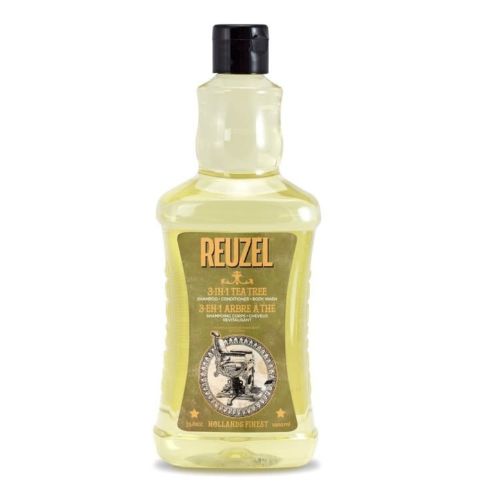 REUZEL tea tree hair and body shampoo