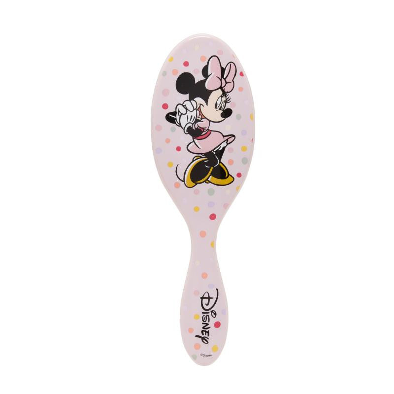 Brosse démêlante Wet Brush Hello Minnie – design Minnie Mouse, poils IntelliFlex doux, parfaite pour cheveux mouillés ou secs, enfants et extensions.