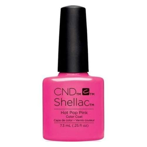 SHELLAC UV varnish hot pop pink