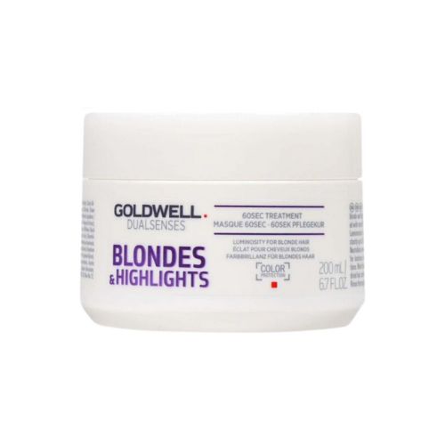 GOLDWELL mask 60 seconds blonde highlights