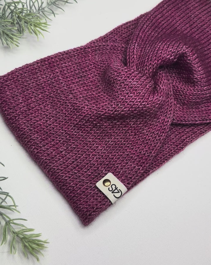 Bandeau C4S mérinos, soie et Yak Gloria