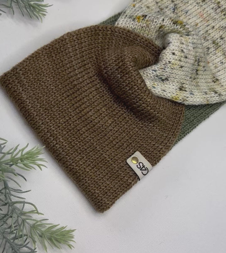 Bandeau C4S mérinos Sable Vert