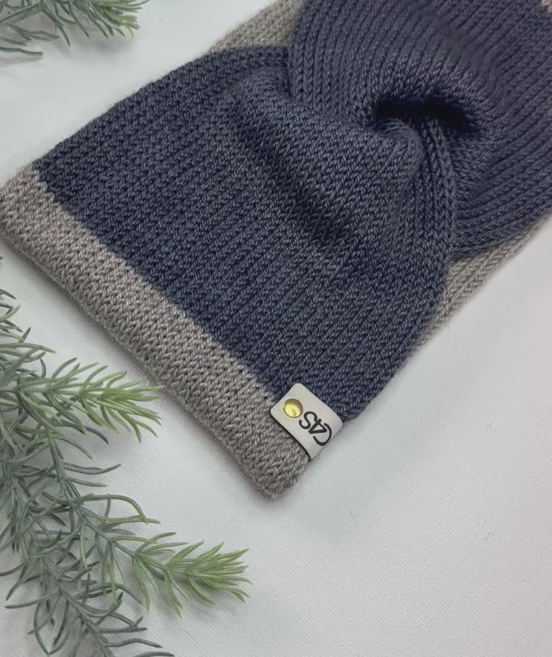 Bandeau C4S mérinos, soie et Yak Connie