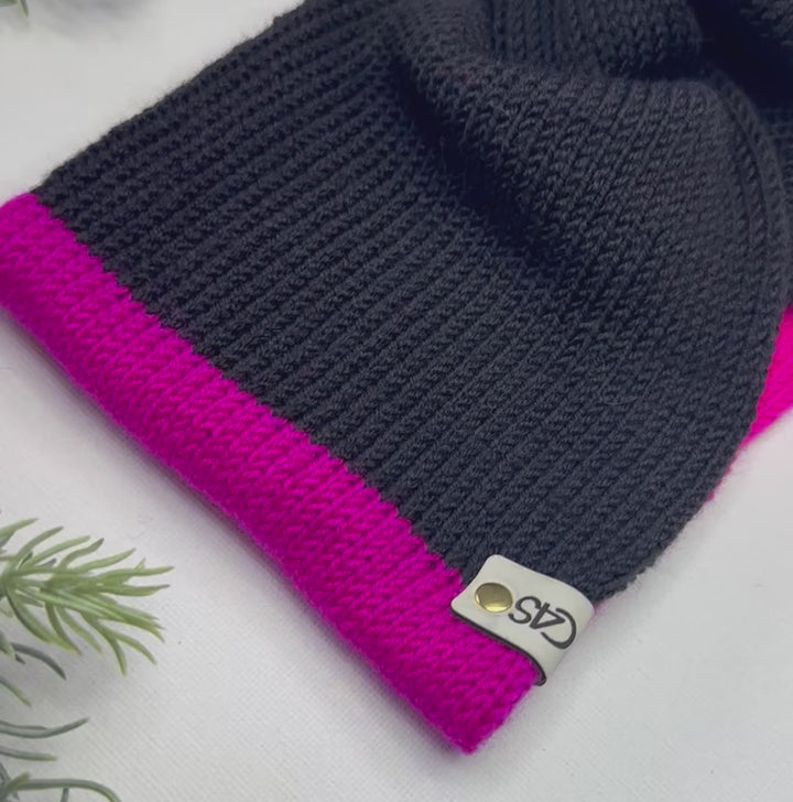 Bandeau C4S mérinos Fluonoir