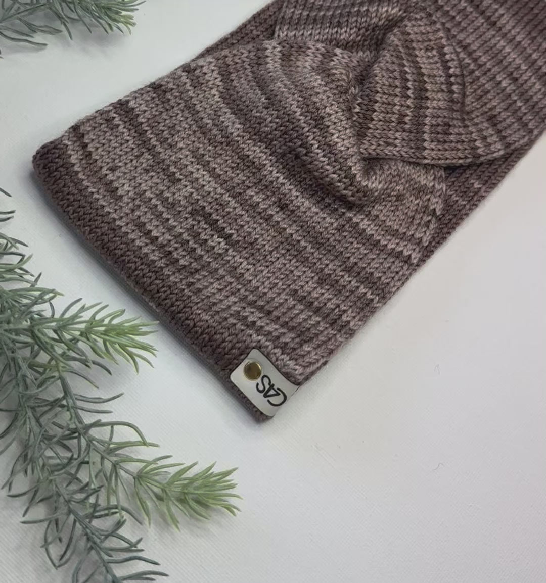 Bandeau C4S mérinos Mocha