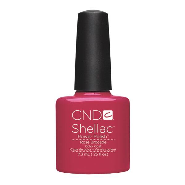 SHELLAC Pink Brocade UV Nail Polish***