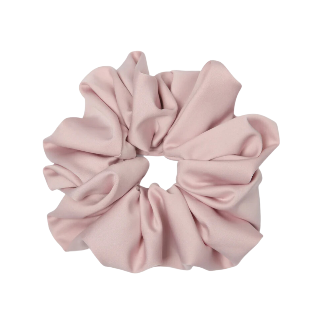 Duo of CHOUCHOUX pale pink satin and lilac satin